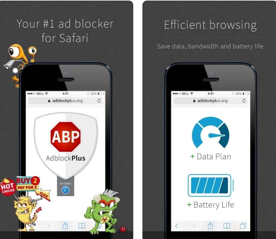 Adblock iphone. Блокировка рекламы в сафари.