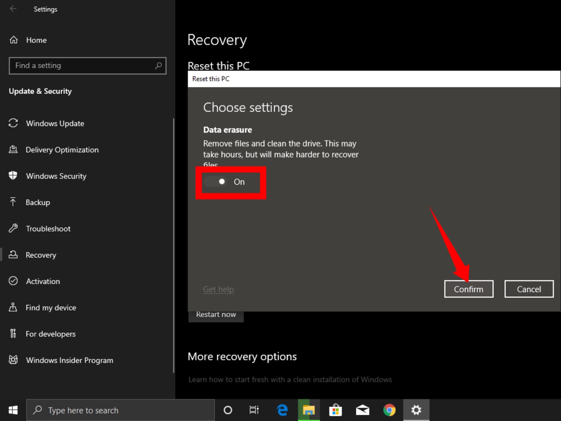 How to Reset Windows 10 to Factory Settings 