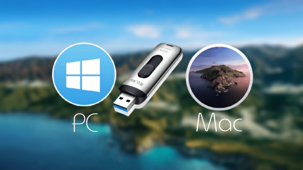 best flash drive format for mac and pc
