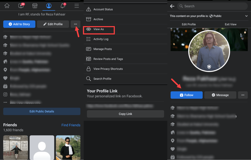 How to Add Follow Button on Facebook Profile using Android & iPhone