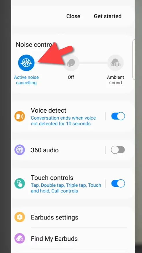 How to Turn on Noise Cancelling on Galaxy Buds Live, Pro, 2 Pro