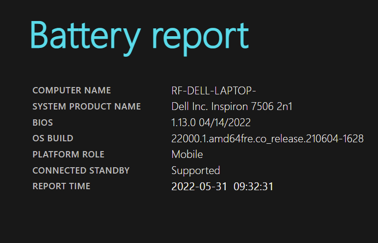 How to Create & Check your laptop battery health report in Windows 10/11