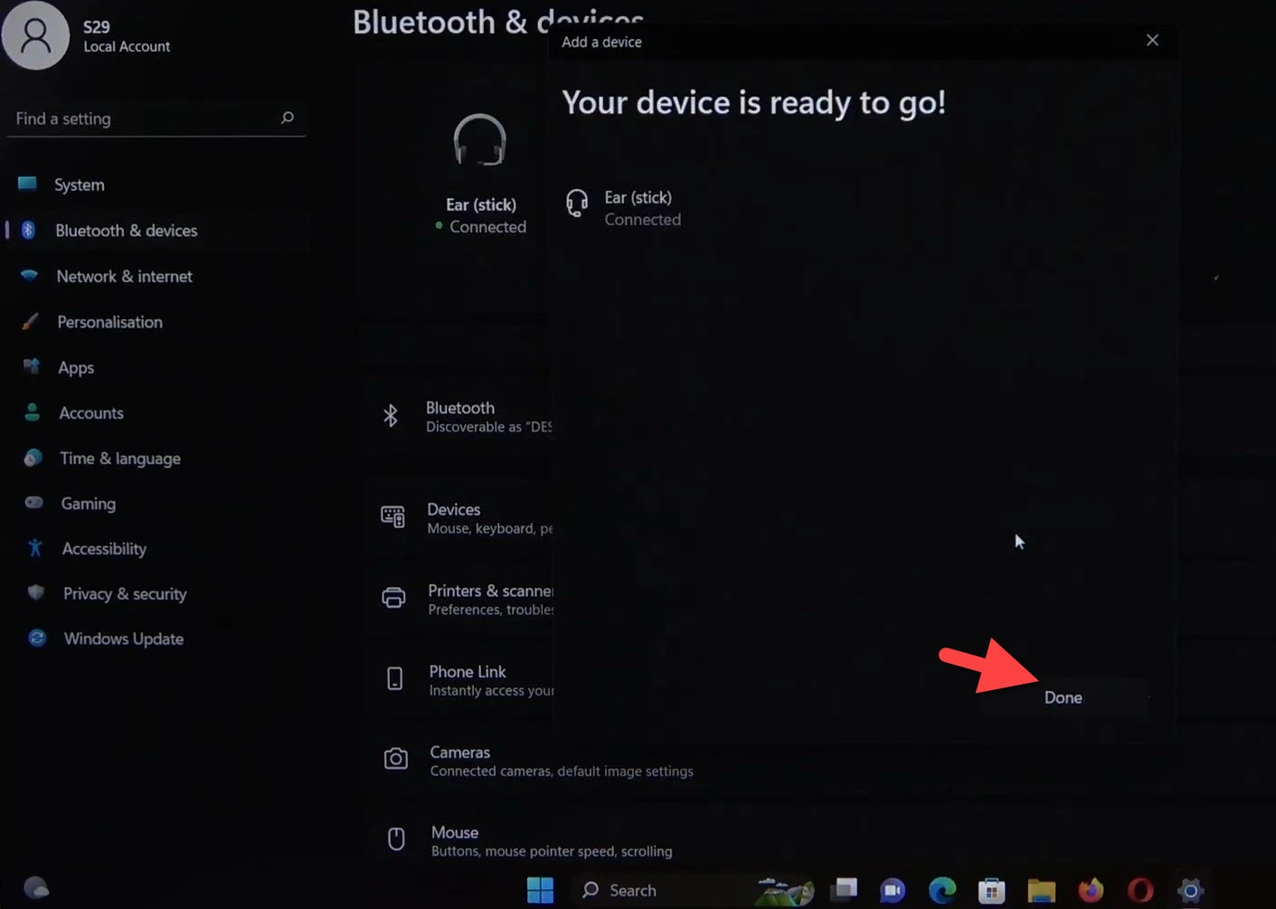 How to Connect Nothing Ear Stick to a Laptop in Windows 10/11