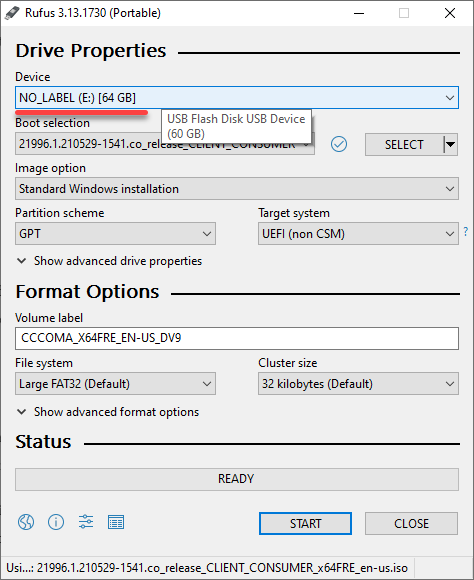 How to Create Windows 11 Bootable USB Installer via Rufus and CMD