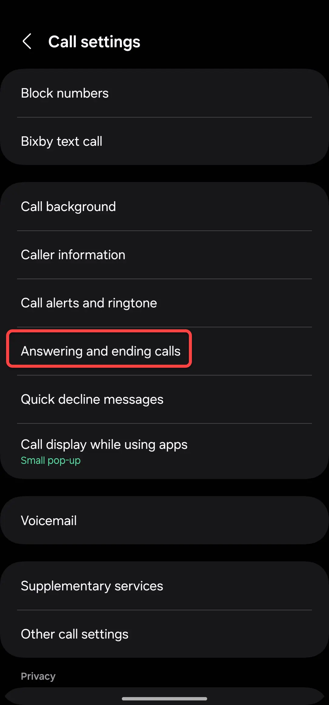 How to Stop Samsung Phone from Answering Calls Automatically