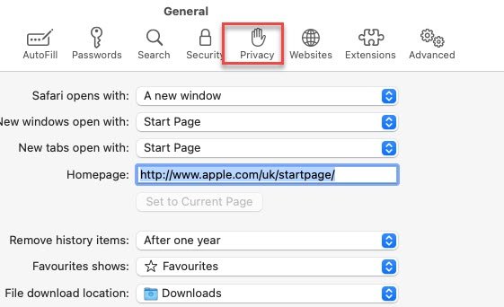 how to enable cookies in safari