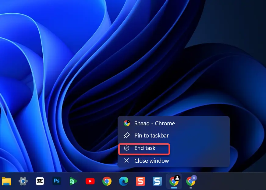 End Task in Windows 11 Taskbar: How to Add it to Force Quit Apps