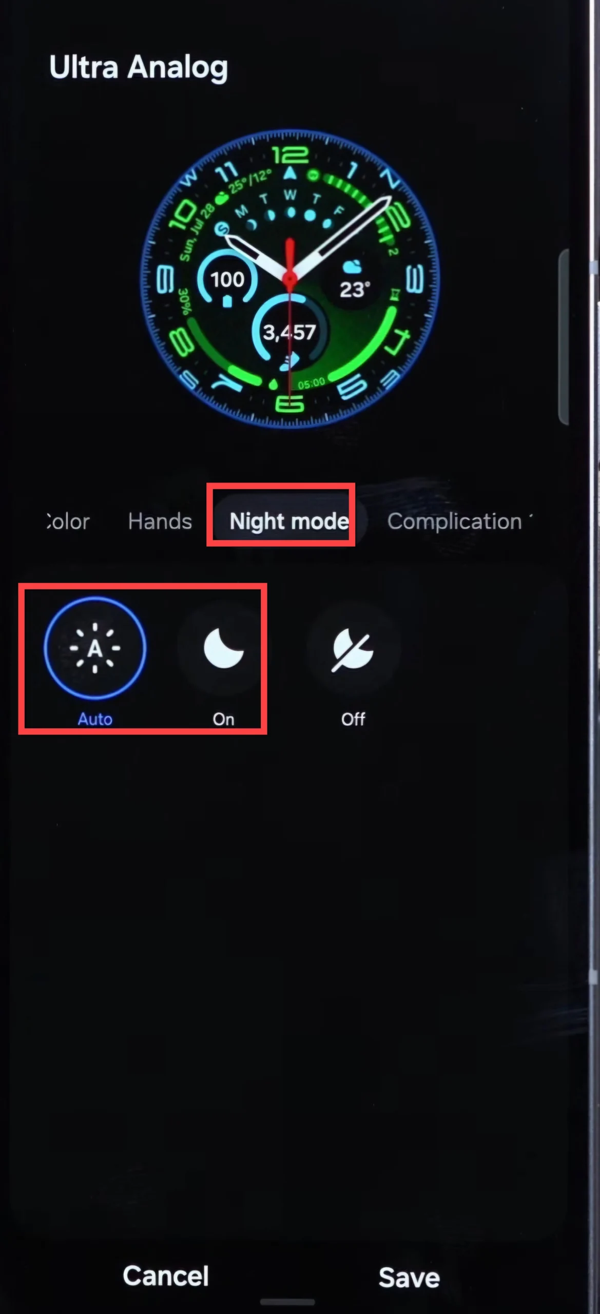 How to Enable Night Mode on Galaxy Watch Ultra in 2 Ways