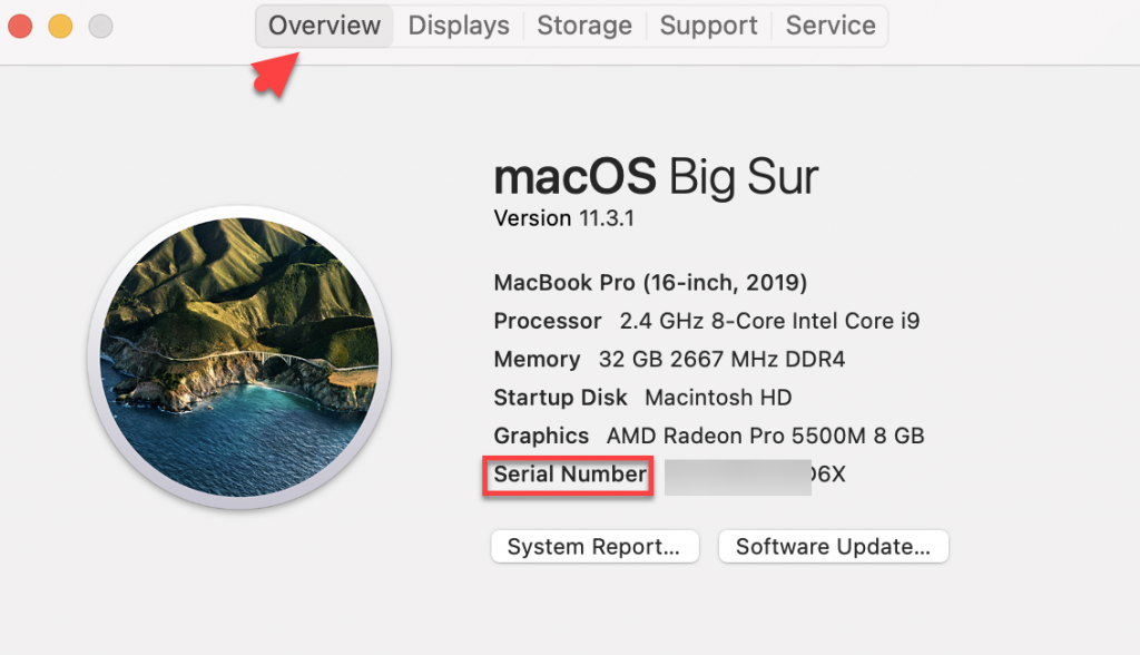 serial number macbook pro 2012