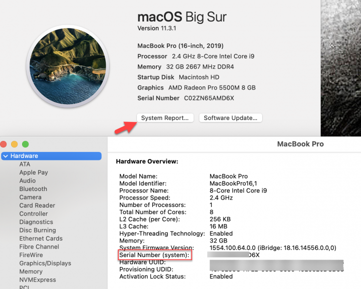 5 Ways to Find MacBook Pro Serial Number in 2021 (Online, Terminal....)