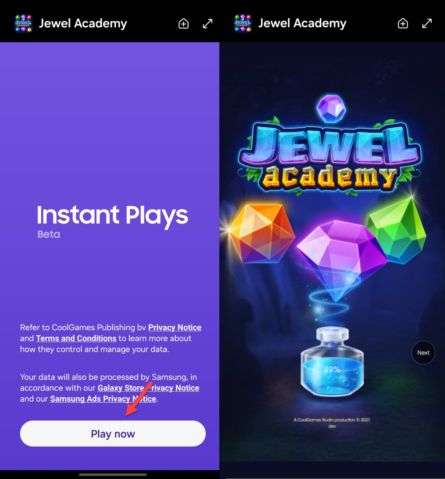 How to Play Instant Games on Samsung Galaxy: Gaming Hub