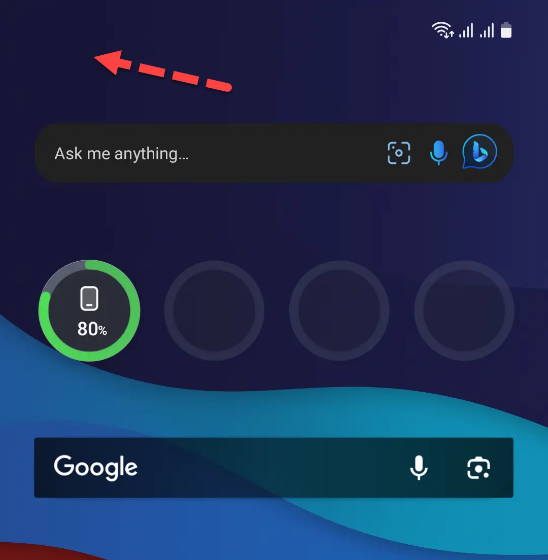 How to Remove the Clock from Status Bar on Samsung Android 14