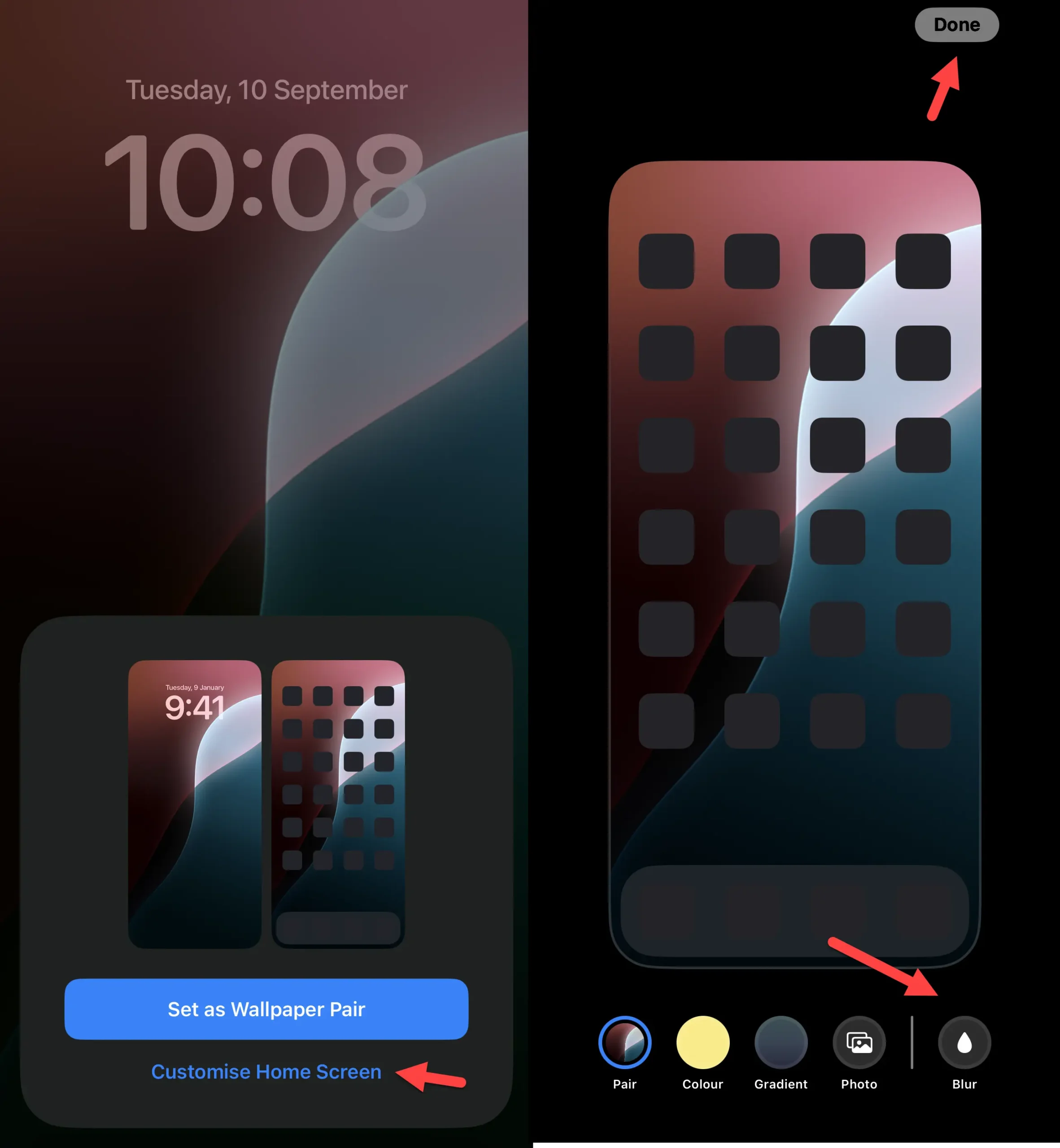 How to Remove the Home Screen Blur on iOS 18 iPhones [Fix it]