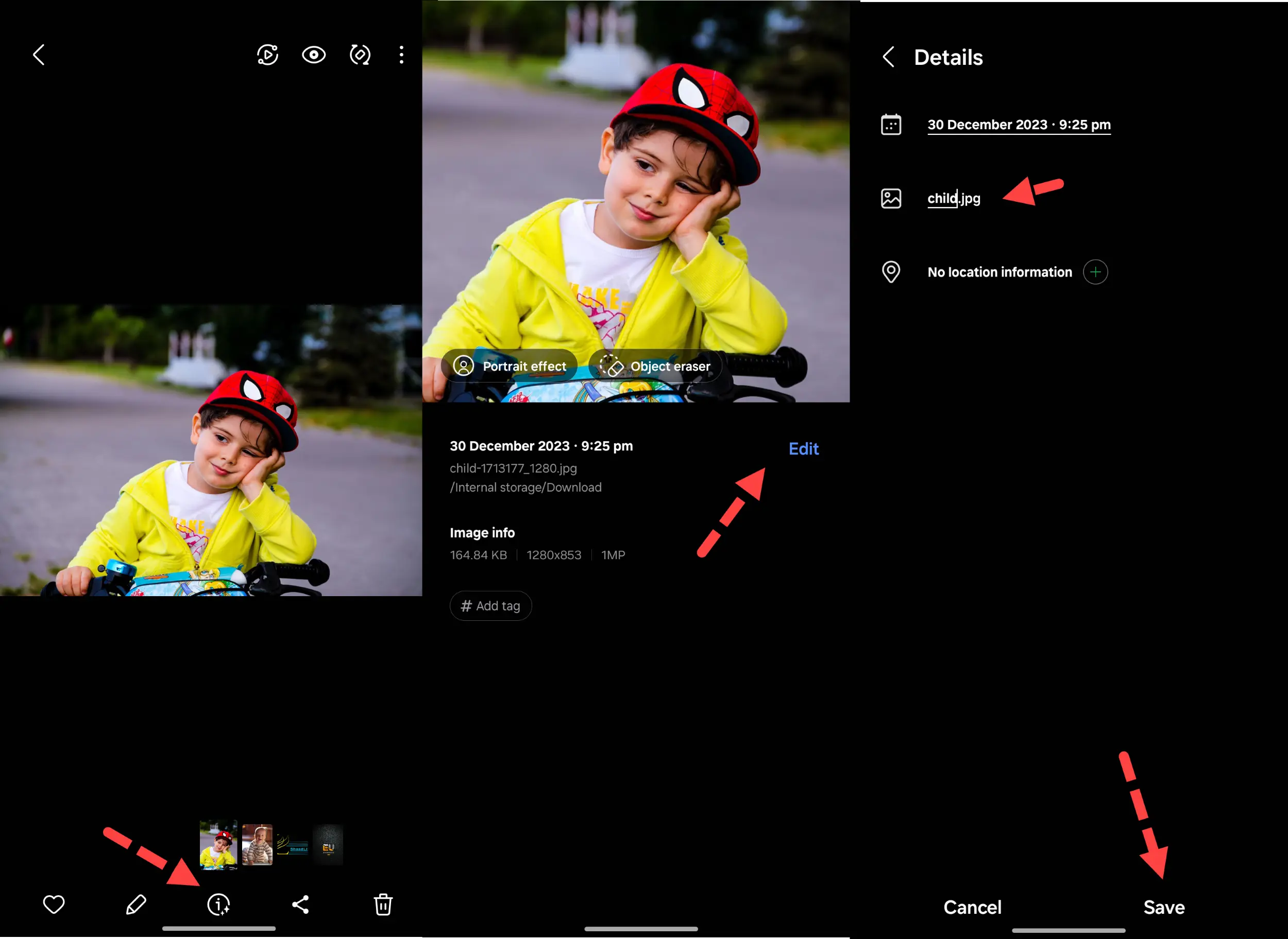 How to Rename Photos on Samsung One UI 6.0