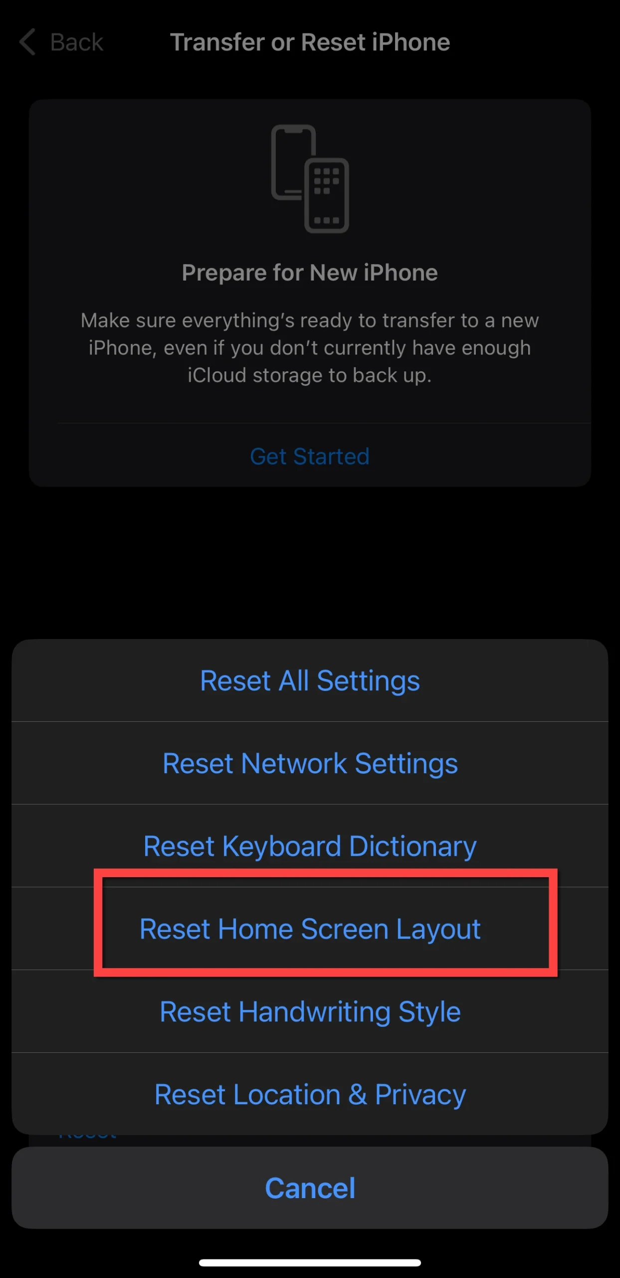 How to Reset Home Screen Layout in iOS 18 on iPhones Easily