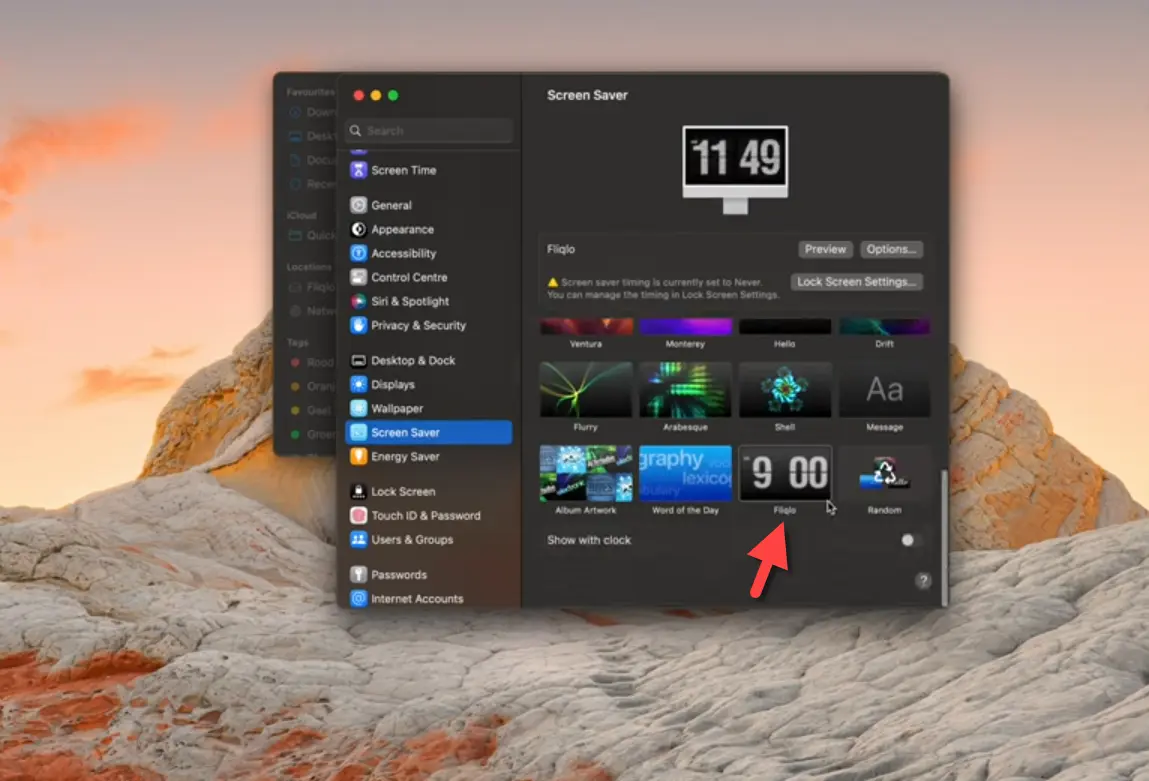 How to Get Retro Flip Clock screensaver for Mac