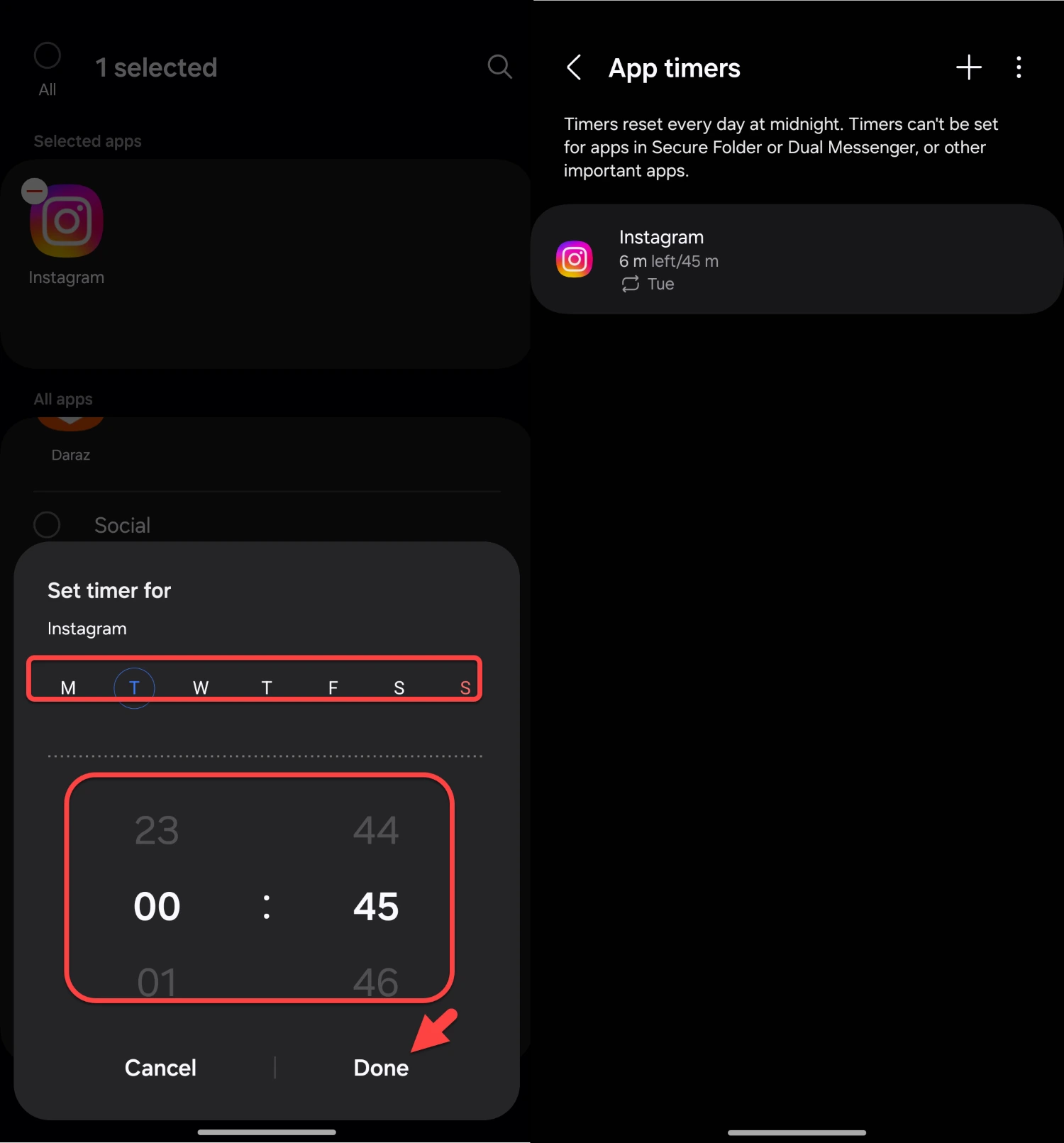 How to Set Timer for Apps on Samsung Phones [Android 14] 2024