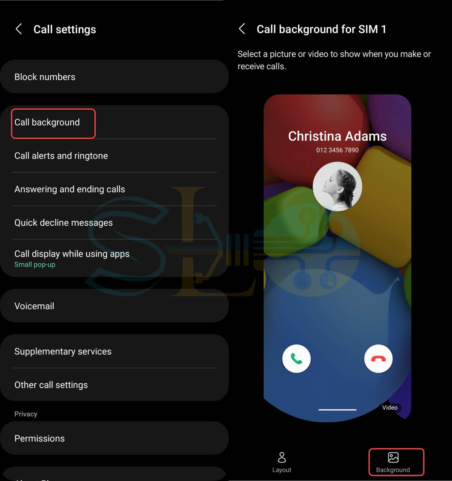 How to Set full-screen caller ID on Samsung Galaxy Phone [2023]