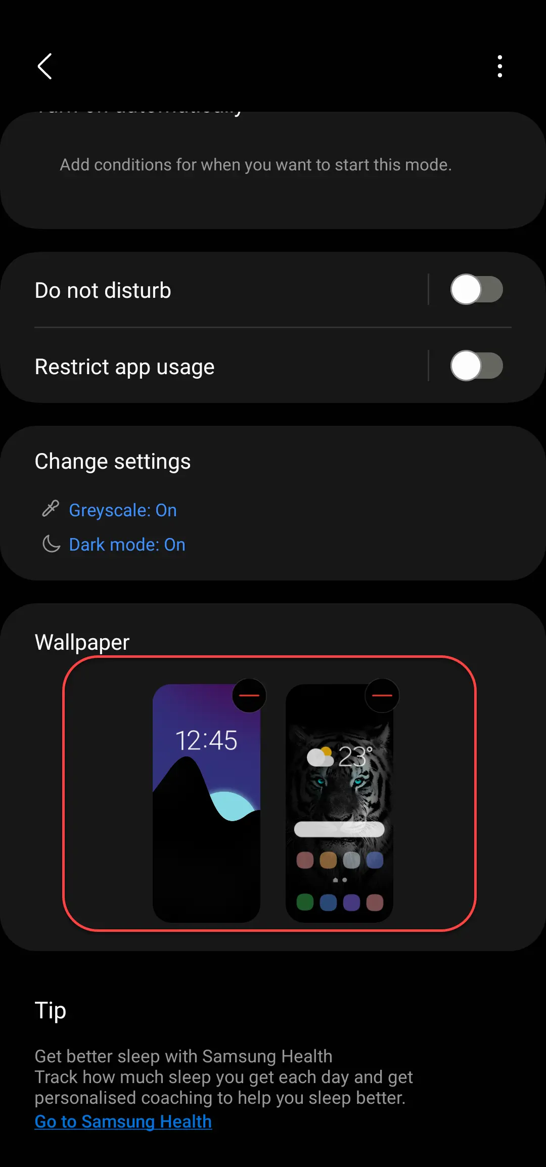How to Set Wallpaper for Each Mode on Samsung One UI 5.1