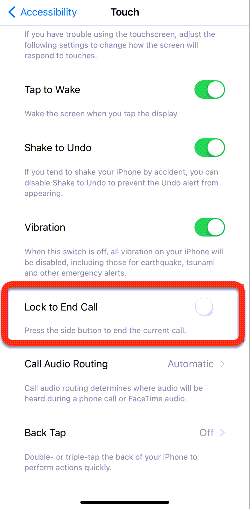 How to Turn Off Power Button End Calls on iPhone 13, iPhone 12 [iOS 16]