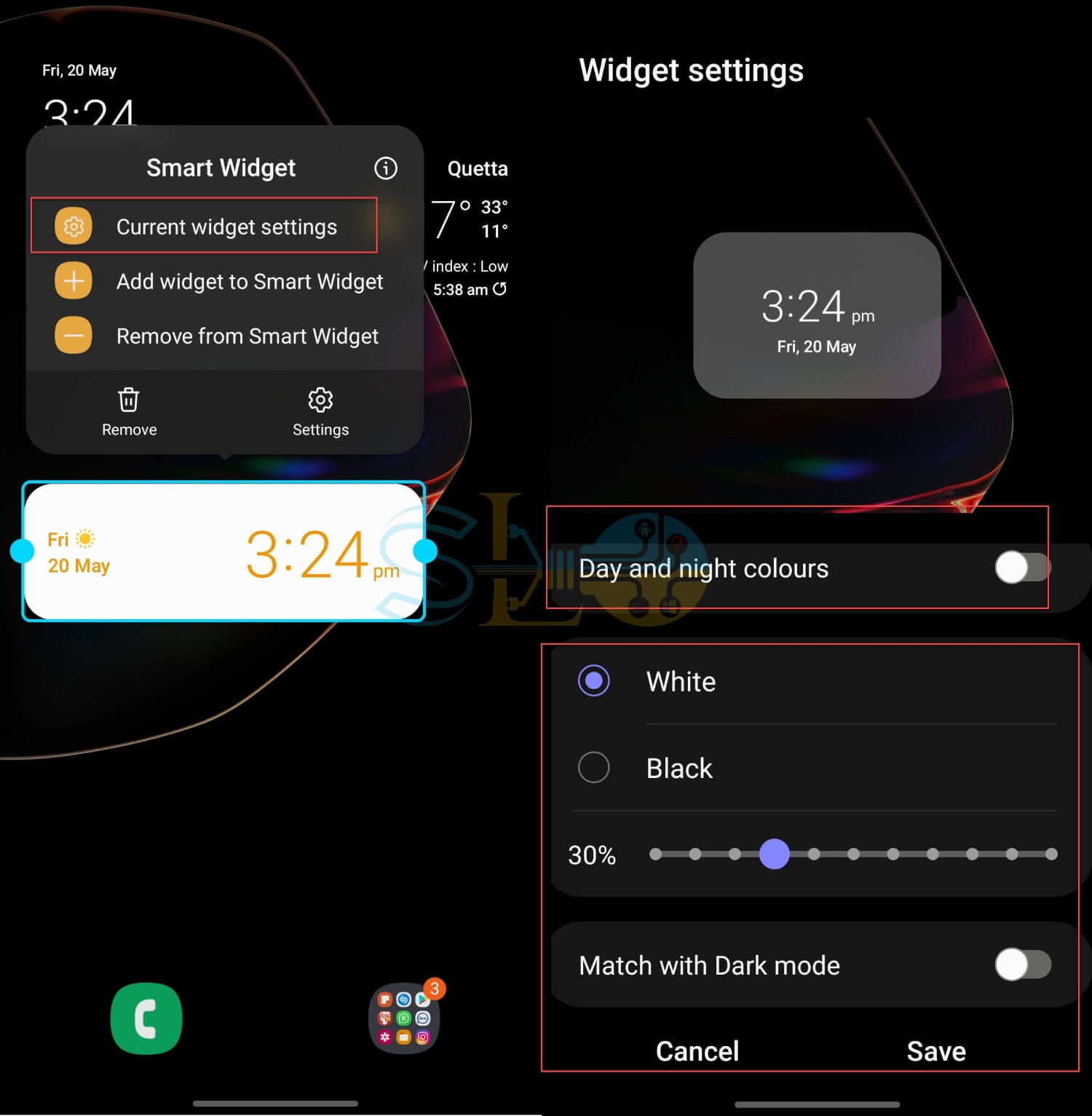 How to Use Smart Widgets on Samsung Galaxy on One UI 4.1: Android 12